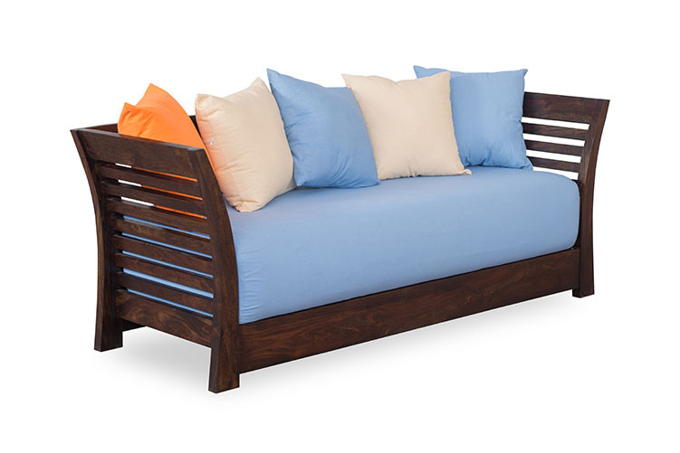Wibrant Solid Wood Sofa Set 3+1+1(5Seater)